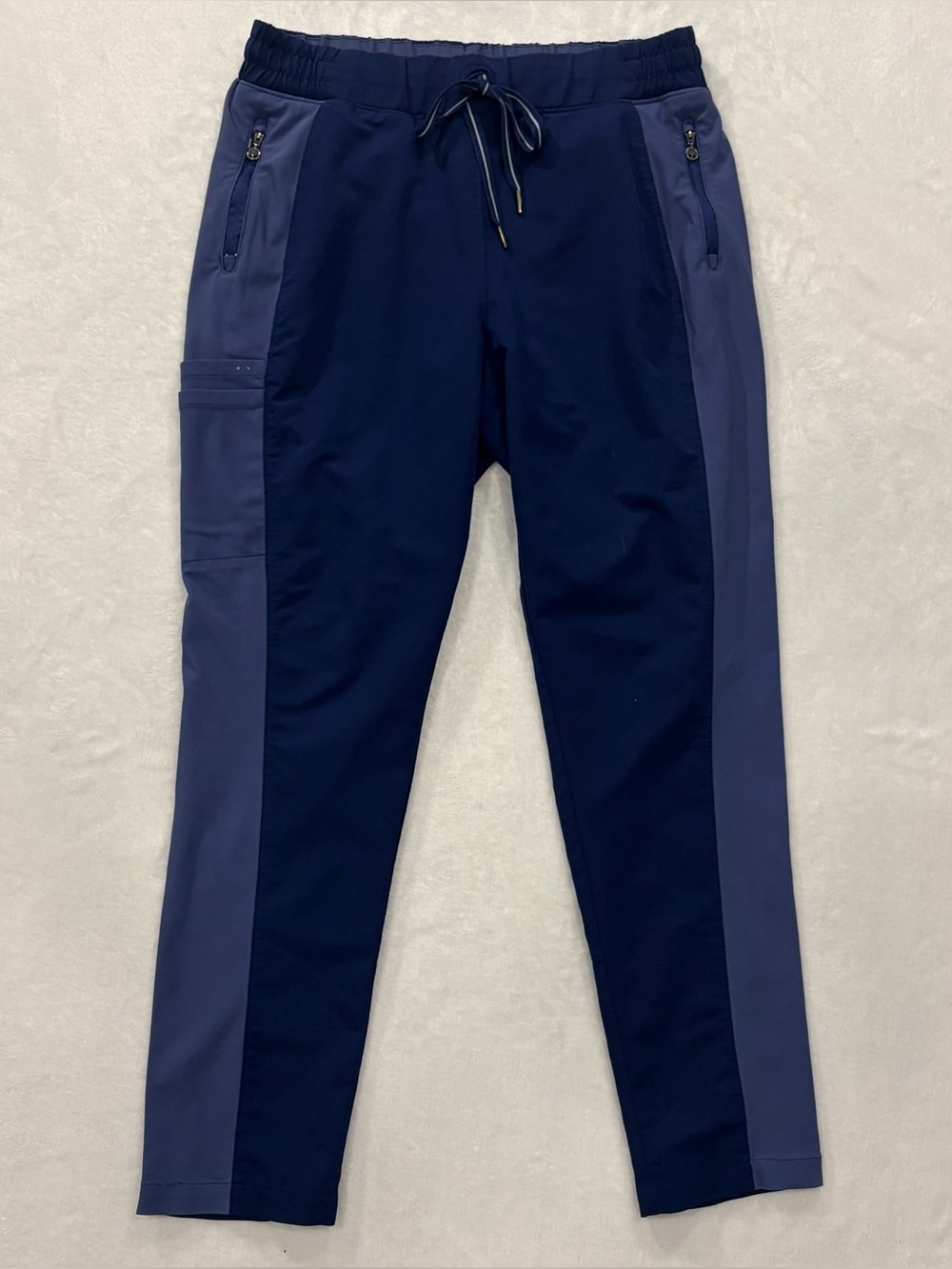 Healing Hands 360 Collection 2-Tone Blue Scrub Pants Style 9157 Women’s Size L